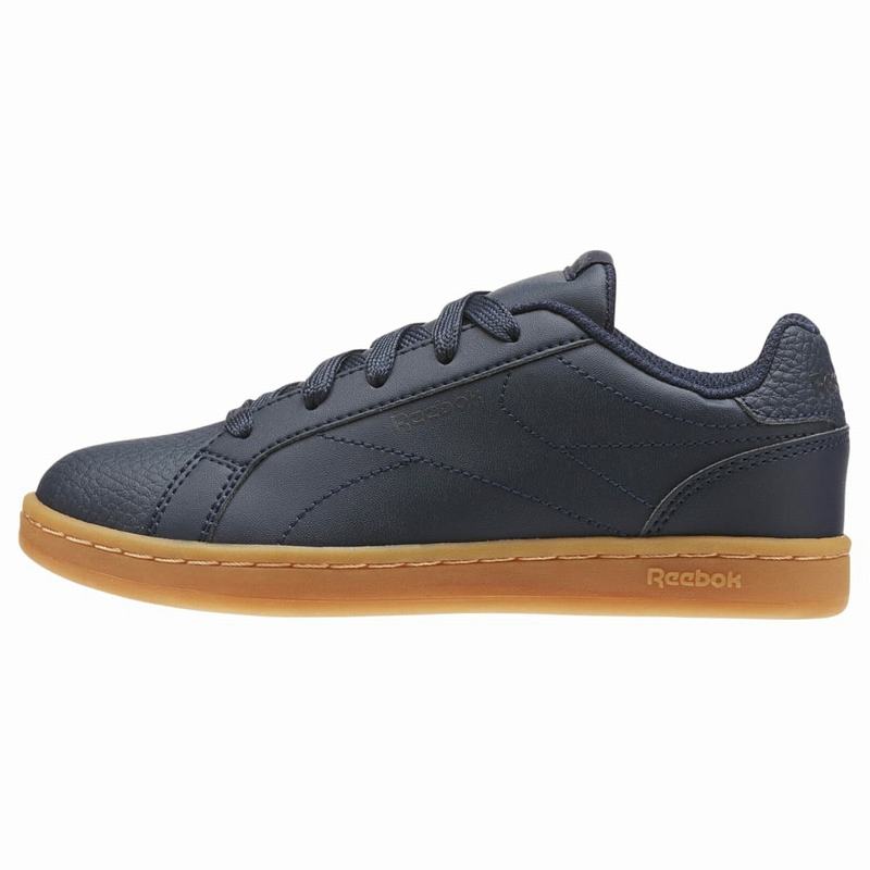 Reebok Royal Complete Clean Tenisky Chlapcenske - Námornícka Modrá/Hnede AU3919TW